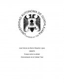 El marco conceptual relacionado con la calidad