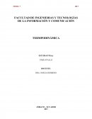 PREGUNTAS SOBRE TERMODINAMICA