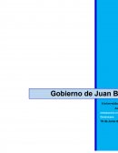 Resumen del Gobierno de Juan Bosch