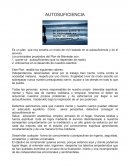 Autosuficiencia. El plan