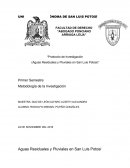 Aguas Pluviales y Residuales en San Luis Potosi