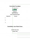 Química industrial. Tratamiento de aguas