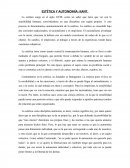 ESTÉTICA Y AUTONOMÍA: KANT