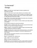 La Hacienda. Dialogo