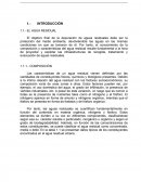 Tratamiento de agua residual