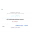 UNIDAD 1. CONTEXTO SOCIO HISTORICO DE LA SALUD MENTAL