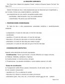 La oración compuesta. PROPOSICIONES COORDINADAS
