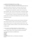 SIGNIFICADO EPISTEMOLÓGICO DE LA HISTORIA