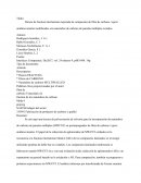 Ejemplo de Dureza de fractura interlaminar mejorada de compuestos de fibra de carbono / epoxi unidireccionales modificados con nanotubos de carbono de paredes múltiples rociados.