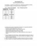 Diseño de Sistemas Estocásticos