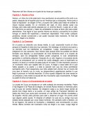 Resumen del libro Alonso en el país de los Incas por capítulos