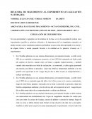 BITACORA DE SEGUIMIENTO AL EXPERIMENTO (CUAGULANTES NATURALES)