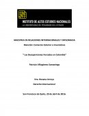 Mención: Comercio Exterior e Inversiónes “ Las Desapariciones Forzadas en Colombia”