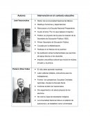 La educación en México, algunos autores. Rector de la Universidad Nacional de México.