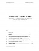 PLANIFICACION Y CONTROL DE MINAS DESARROLLO Y PREPARACION DE UNA UNIDAD DE EXPLOTACION A CORTO PLAZO