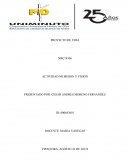 PROYECTO DE VIDA- ACTIVIDAD MI MISION Y VISION