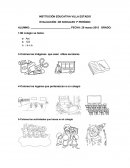 INSTITUCIÓN EDUCATIVA VILLA ESTADIO EVALUACIÓN DE SOCIALES 1º PERÍODO