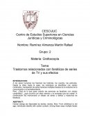 Trastornos relacionados con fanáticos de series de TV y sus efectos