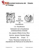Nociones modernas en la arquitectura de Pachuca en los años 60´s