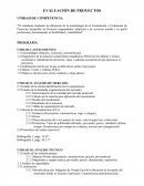 EVALUACIÓN DE PROYECTOS UNIDAD DE COMPETENCIA