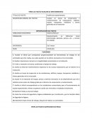 PERFIL DE PUESTO AUXILIAR DE MANTENIMIENTO