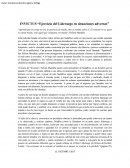 INVICTUS Ejercicio del Liderazgo en situaciones adversas