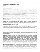 LUCHA POR LA INDEPENDENCIA (1780 – 1824) Hechos internacionales