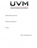 Seminario de Actualización Avance