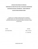 PASANTIA DE LA CARRERA ADMINISTRACION DE EMPRESAS AGROPECUARIAS. EN EL INSTITUTO NACIONAL DE CAPACITACION Y EDUCACION SOCIALISTA EN EL MUNICIPIO ROMULO GALLEGOS, ELORZA ESTADO APURE