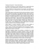 Decalogo del desarrollo avance