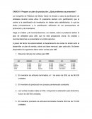 CASO 6-1 Prepare un plan de producción: ¿Qué problemas se presentan?