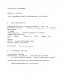 TÍTULO: CONOCIENDO LAS CUENCAS HIDROGRAFICAS EN EL PERÚ