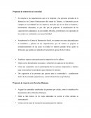 Propuesta de Mejoras en Reinserción