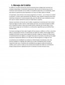 Manejo del Credito