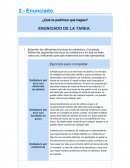 ENUNCIADO DE LA TAREA.