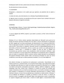 Ejemplo de Comando para desbloquear boton de inicio de windows 10. Página 1