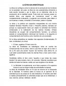 EJEMPLO LA ÉTICA EN ARISTÓTELES