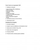 Guía Centro de maquinado CNC