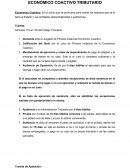 Ejemplo de Tramite economico coactivo Guatemala