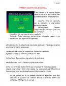 PRIMER ESCRITO DE BIOLOGÌA