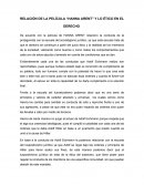 RELACIÓN DE LA PELÍCULA “HANNA ARENT” Y LO ÉTICO EN EL DERECHO