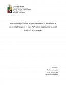 Como son los Movimientos juveniles en argentina