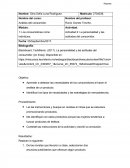 Actividad 2: La personalidad y las actitudes del consumidor