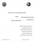 Introducción a la metodología científica Etapa 2 Actividad Integradora