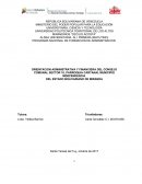 ORIENTACION ADMINISTRATIVA Y FINANCIERA DEL CONSEJO COMUNAL SECTOR 10, PARROQUIA CARTANAL MUNICIPIO INDEPENDENCIA