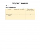 Plan auditoria. ESTUDIO Y ANALISIS