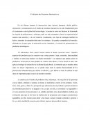 Tema de El diseño de Sistemas Interactivos.