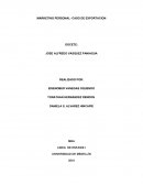 MARKETING PERSONAL- CASO DE EXPORTACION