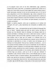 Este proyecto tiene como principio estudiar más afondo la idea sobre el liderazgo. Página 10