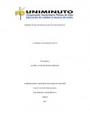 PRODECTO DE INVESTIGACION DE ESTADISTICA